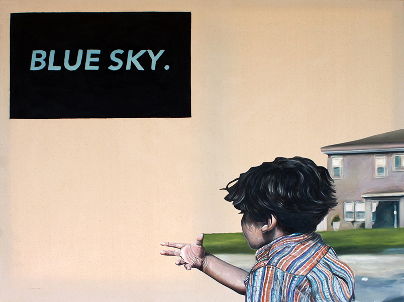 'Untitled Blue Sky' Steven Fleix-Jager Azusa Pacific University Best in Show